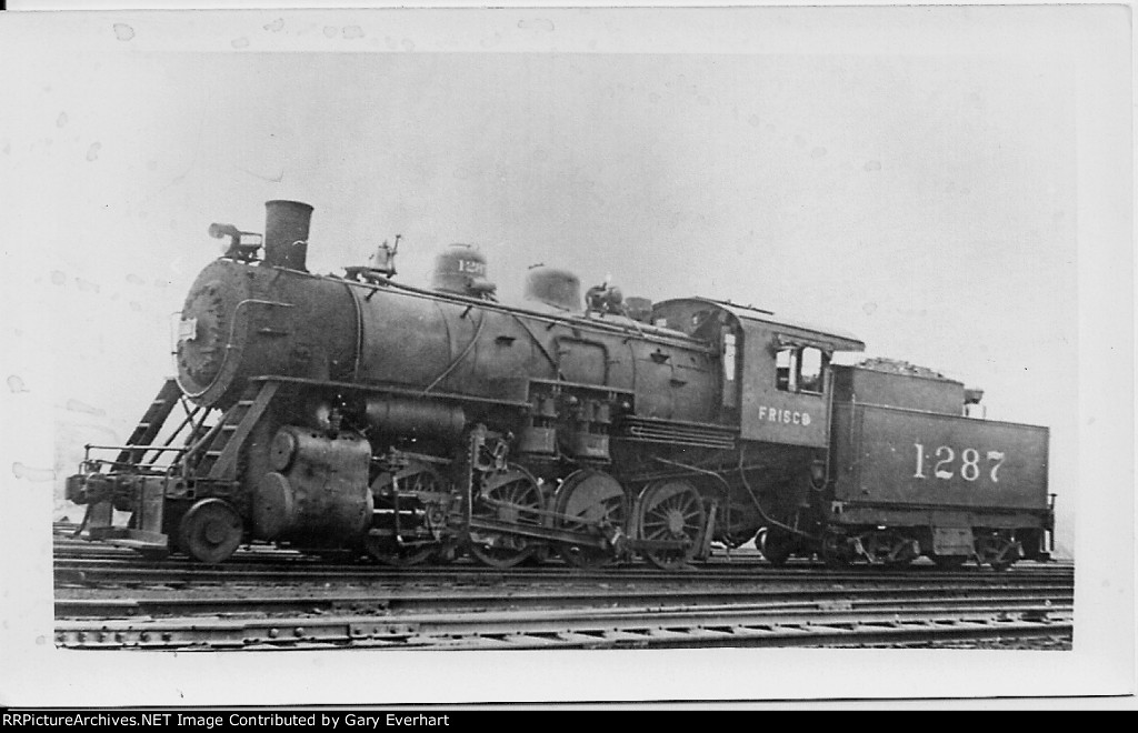 SLSF 2-8-0 #1287 - St Louis-San Francisco (Frisco)